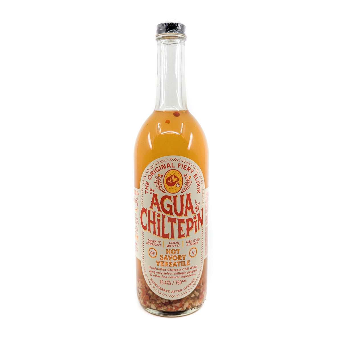 Agua Chiltepin "The Original Fiery Elixir"