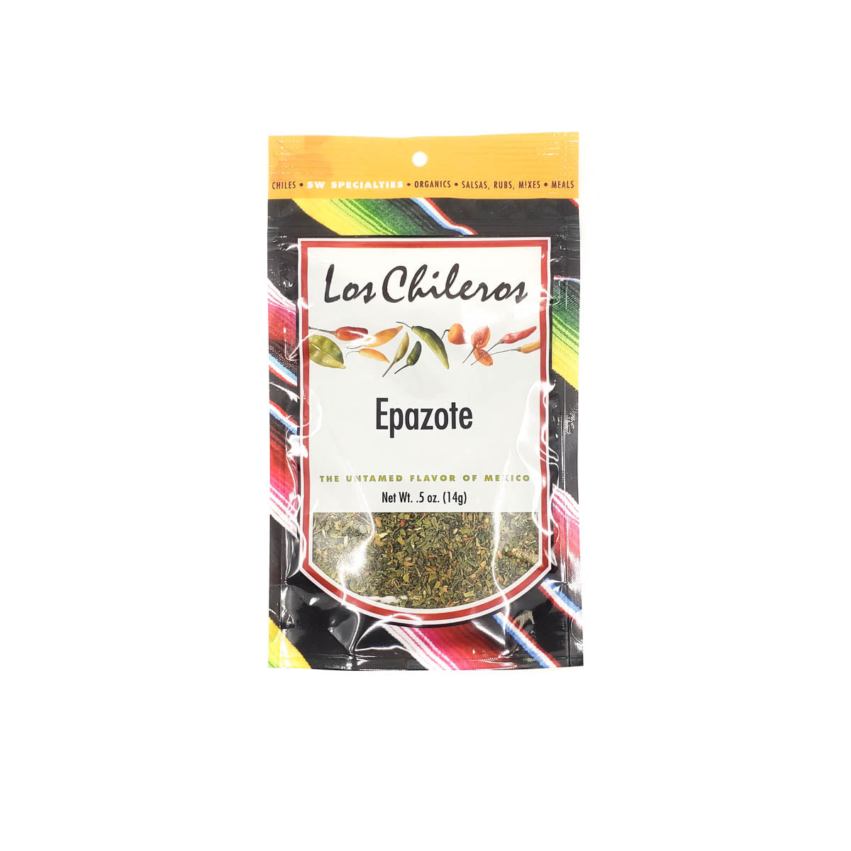 A commonly used herb in southern Mexico. Aromatic foliage has a distinct and delicious flavor used to season beans, soups, with shellfish, and other dishes. It reduces the flatulence caused by beans. Because it has a strong aroma and flavor, only a small amount is needed. .5 oz. package of dried herb for use in cooking