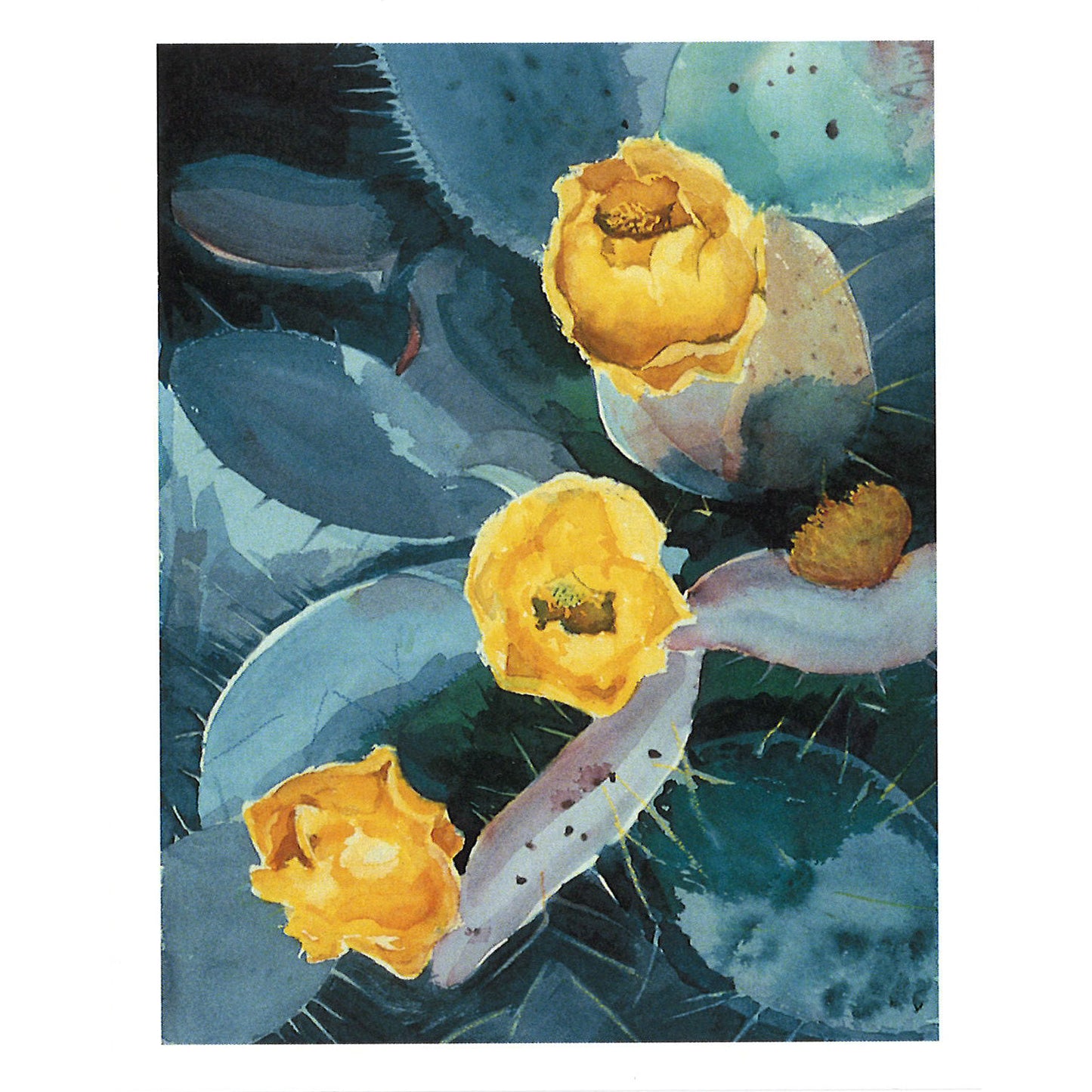 Santa Rita Prickly Pear Greeting Card