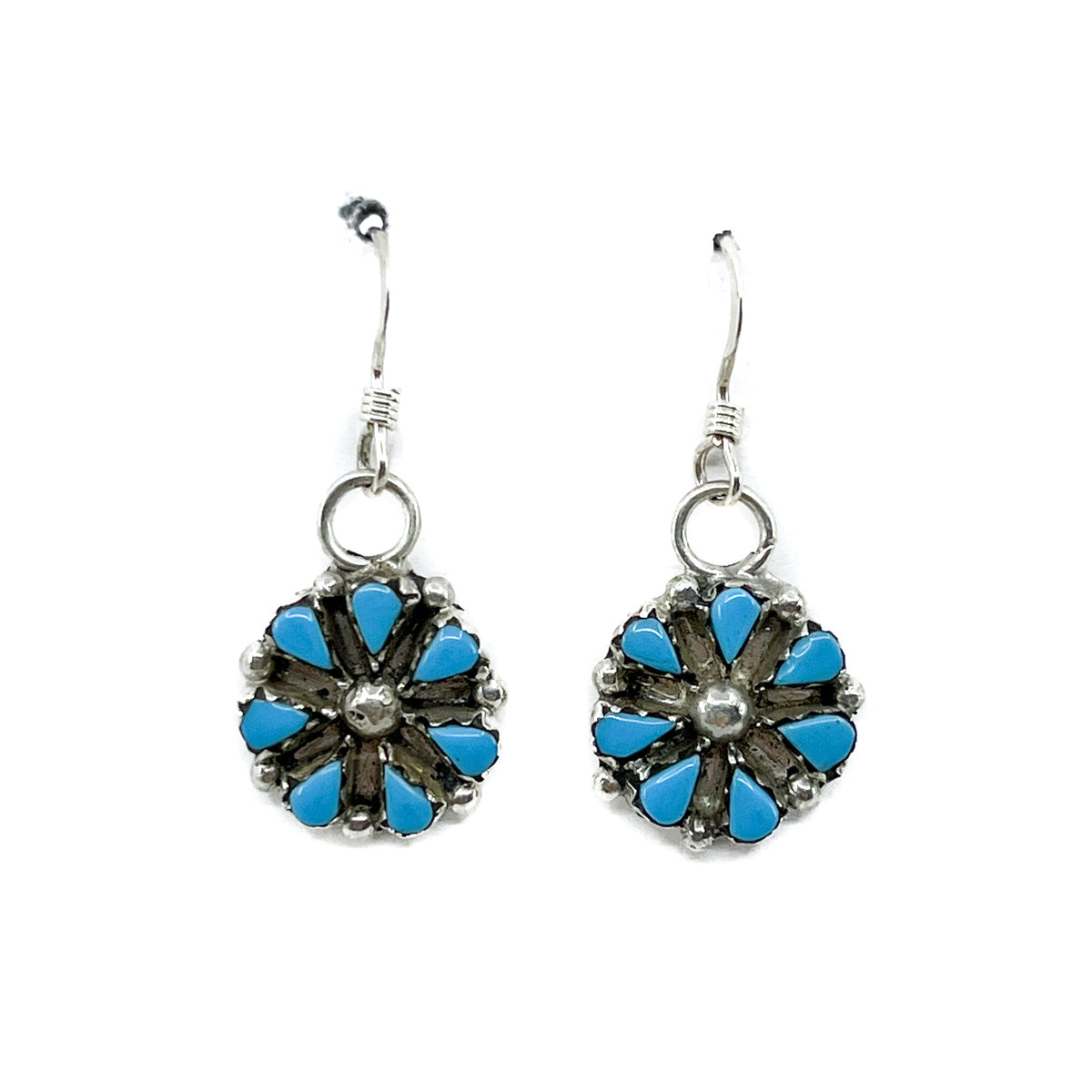 Petit Point Dangle Earrings - Zuni