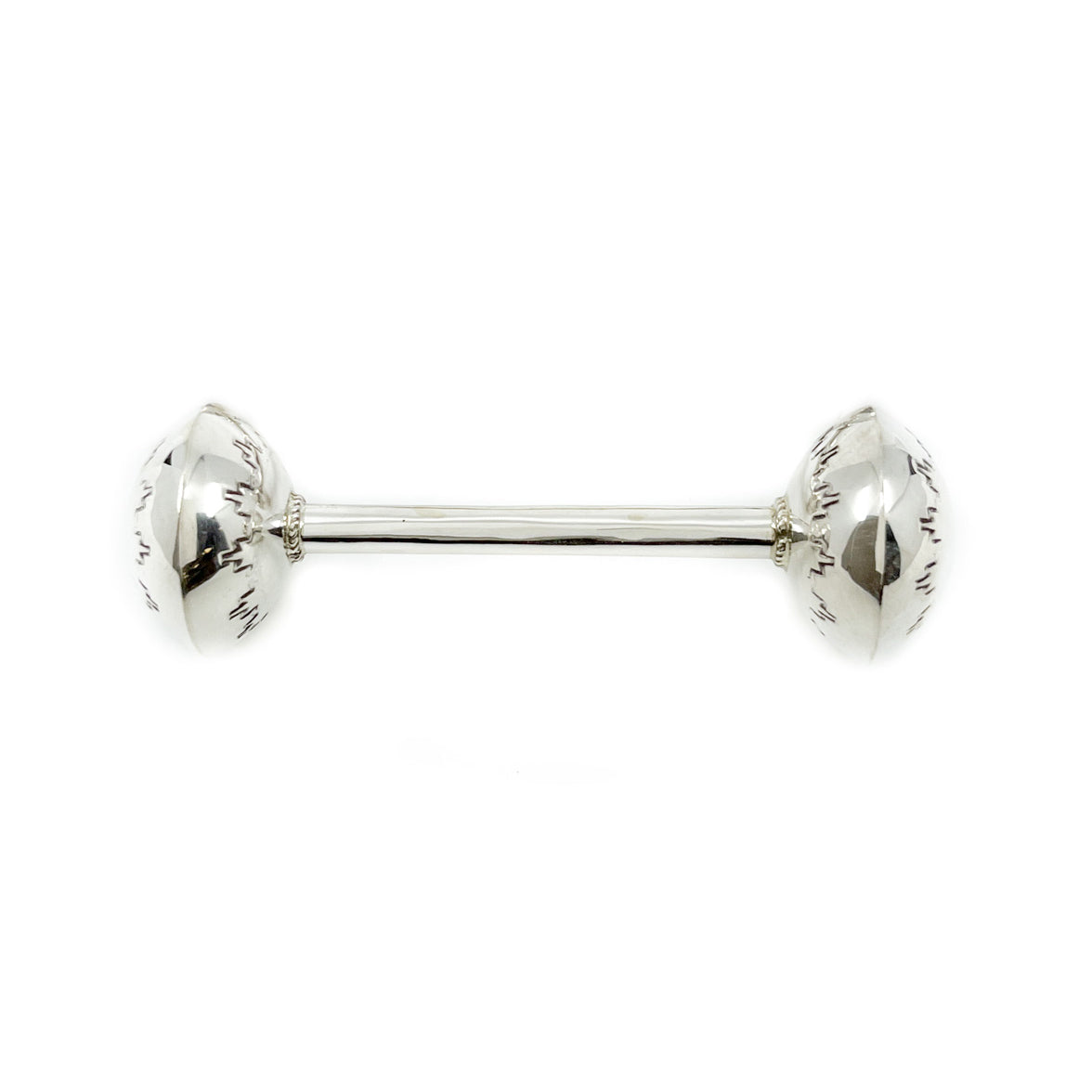 Sterling Silver Baby Rattle