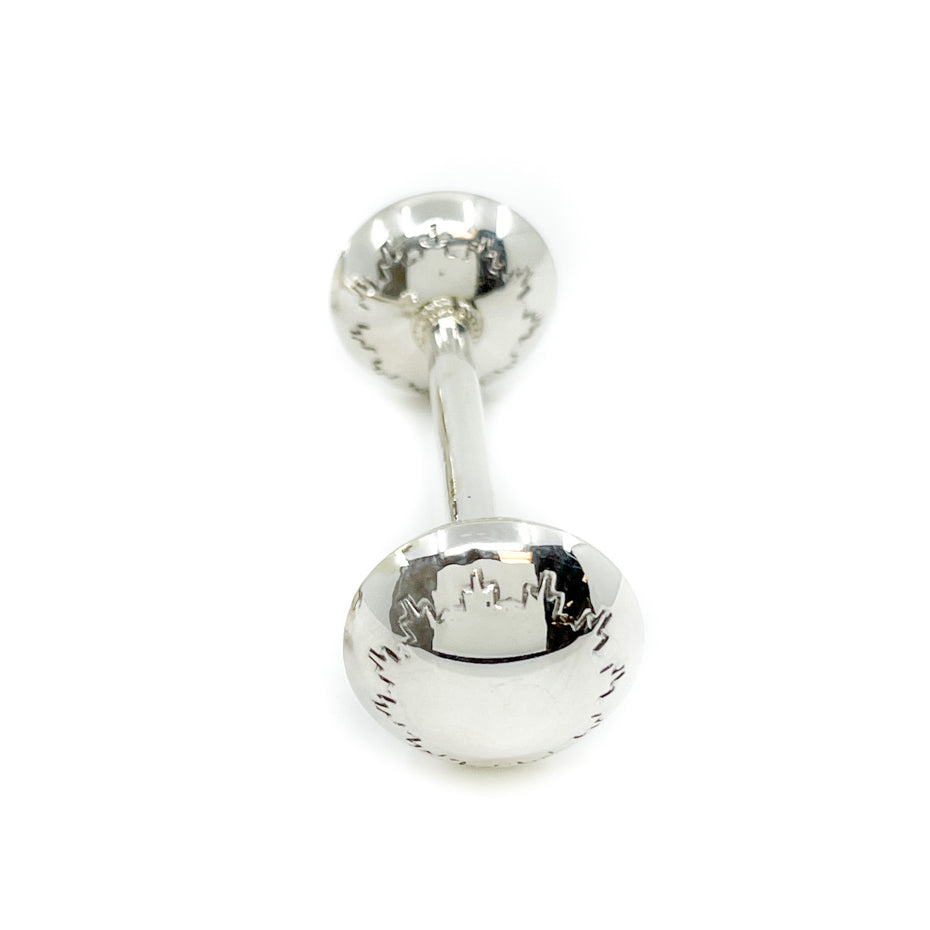 Sterling Silver Baby Rattle