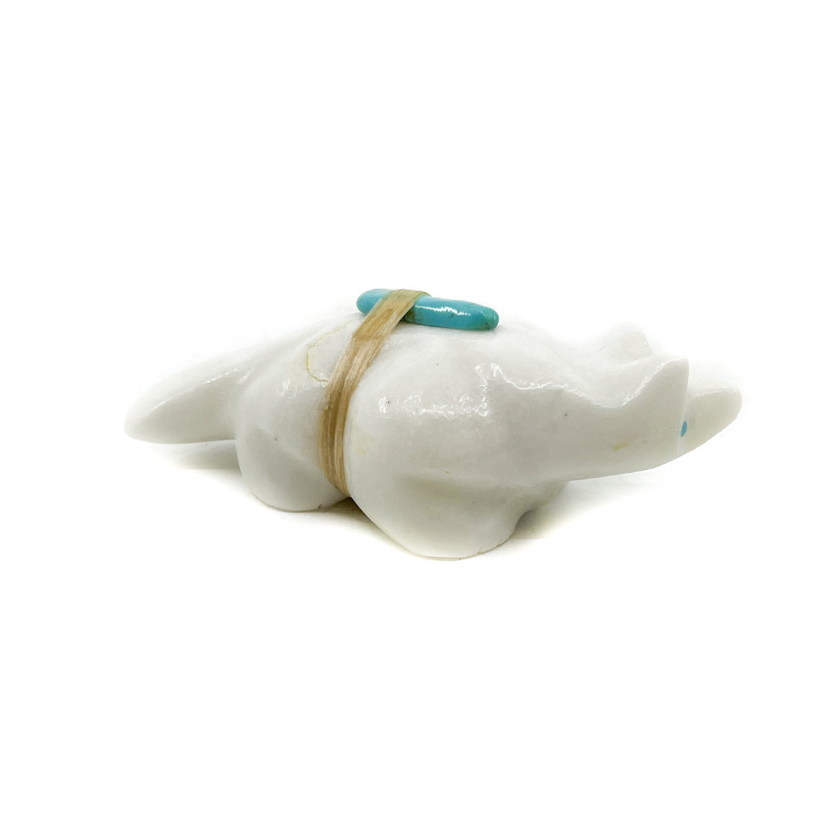 White Alabaster Wolf