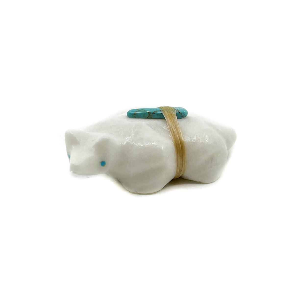 White Alabaster Wolf
