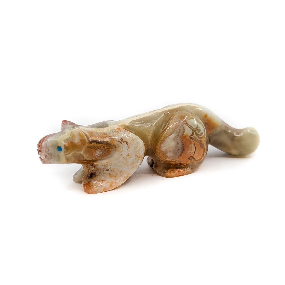 Colorful Agate Mountain Lion