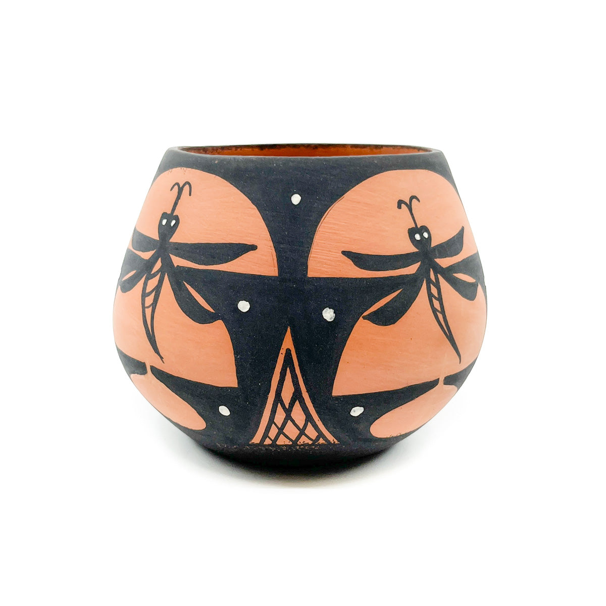 Zuni Pot Hand Painted by Darla Westika