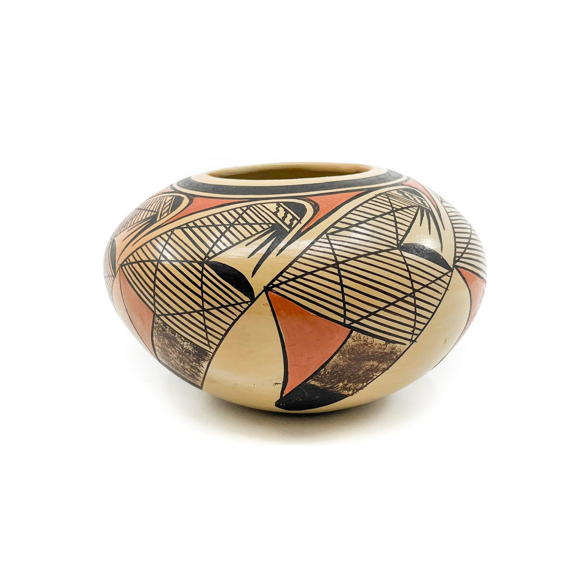 Small Hopi Pot with Migration Pattern