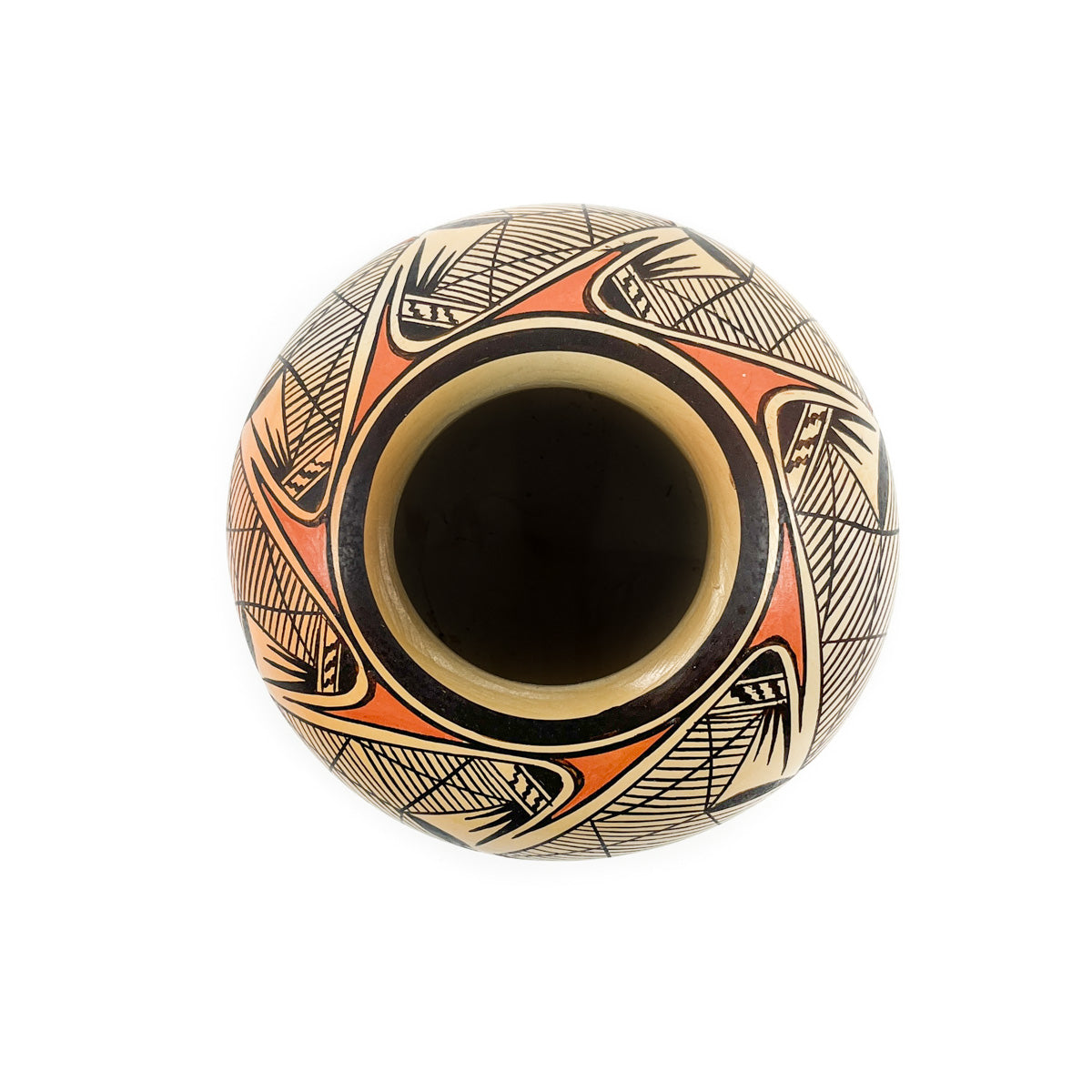 Small Hopi Pot with Migration Pattern