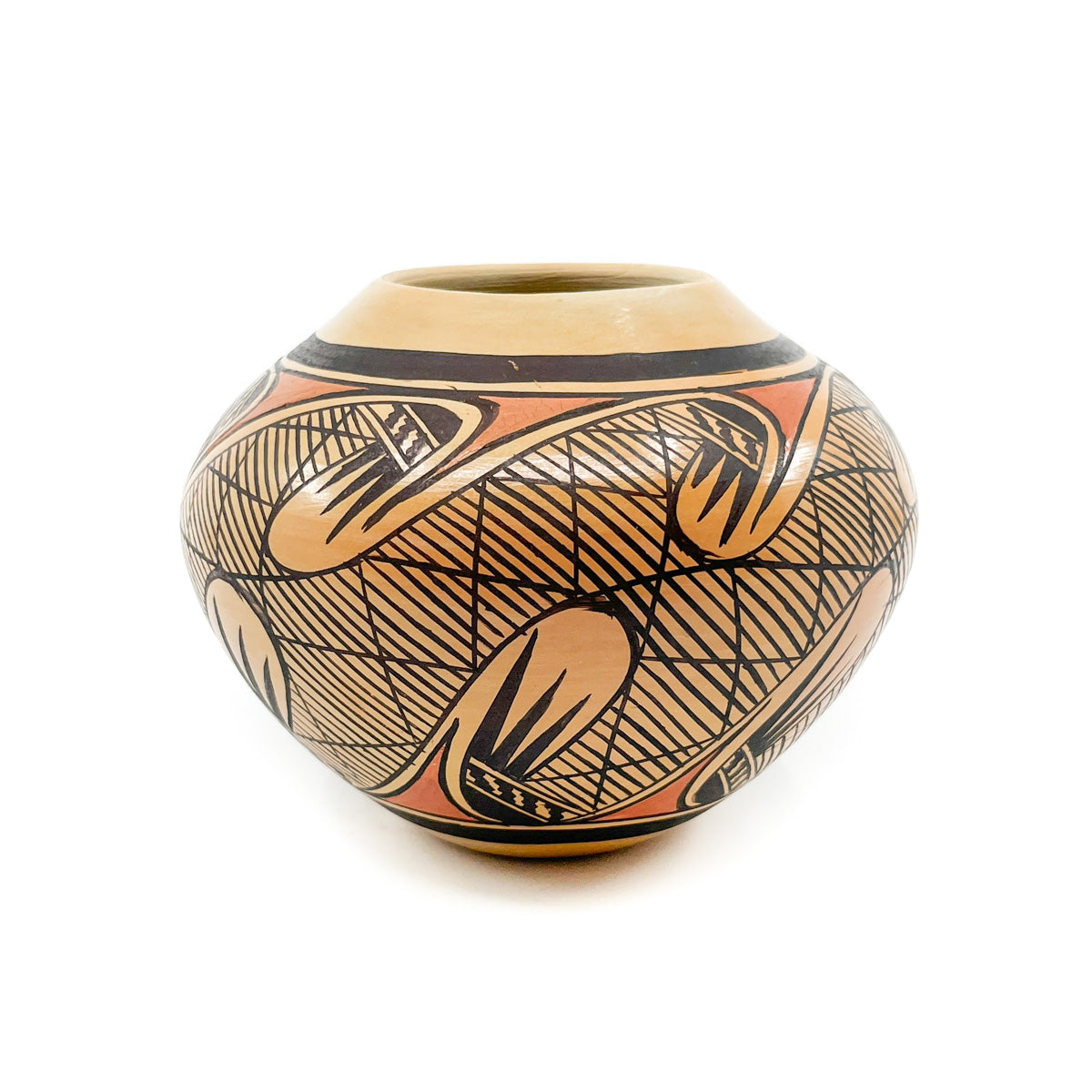 Small Hopi Migration Pattern Jar