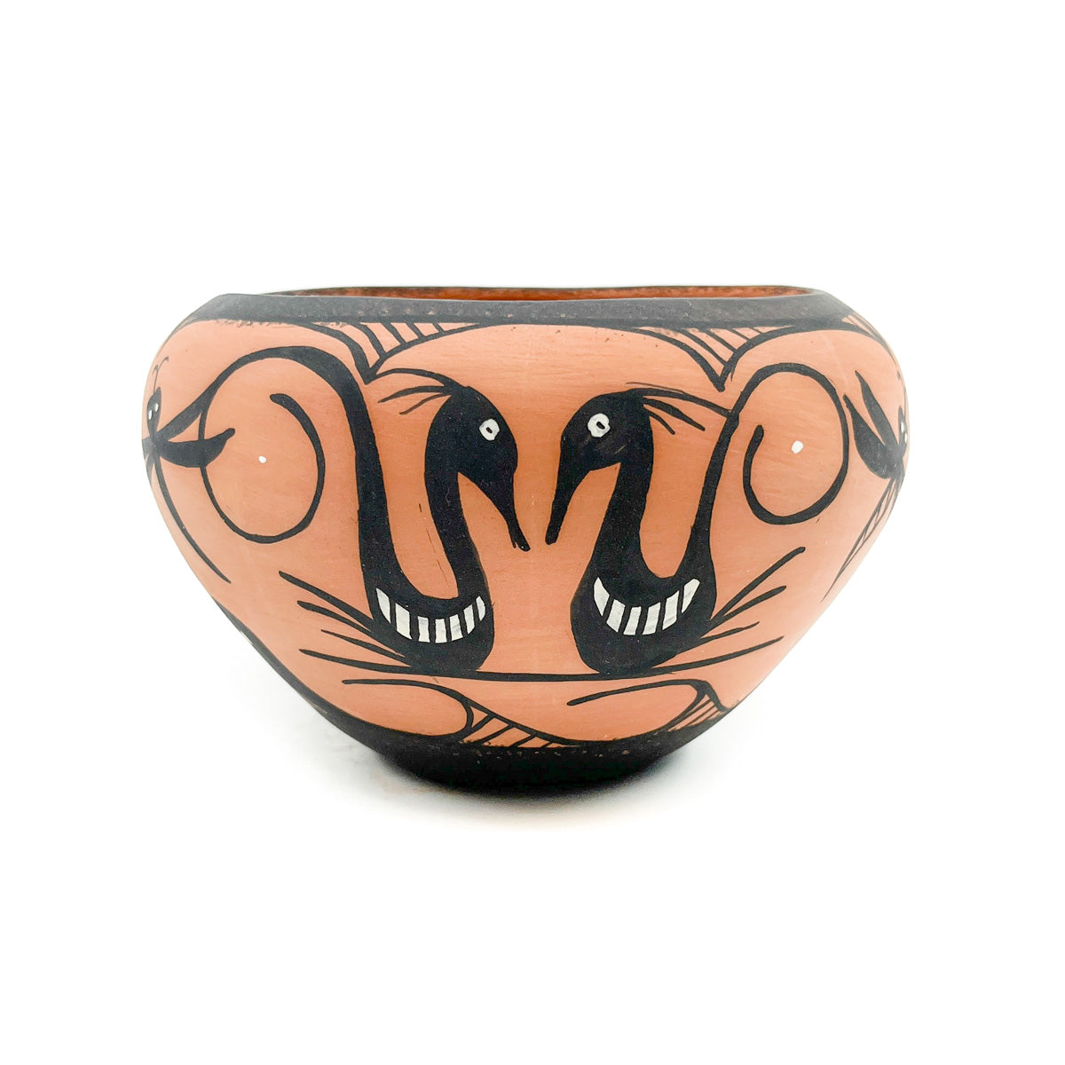 Rainbird & Dragonfly Pot by Darla Westika