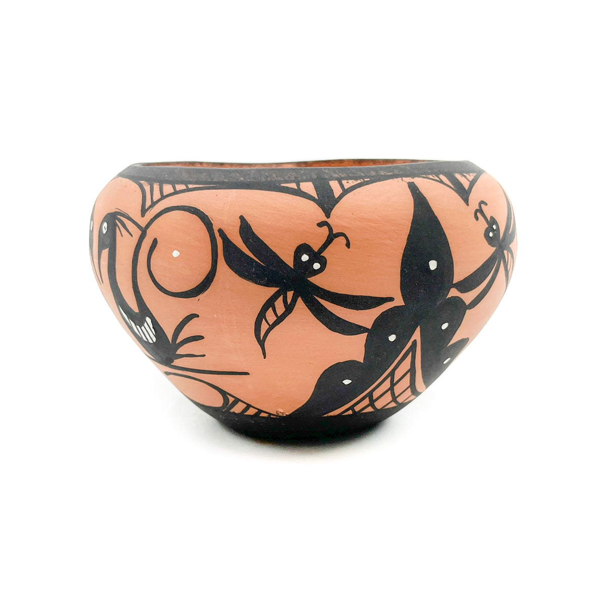Rainbird & Dragonfly Pot by Darla Westika