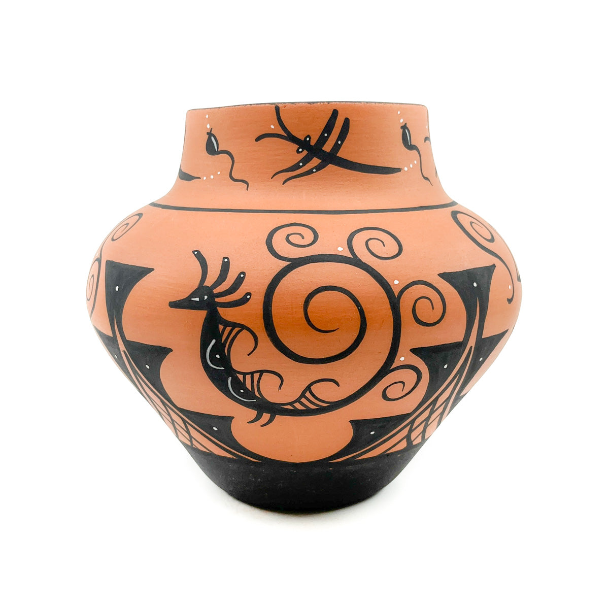 Zuni Pot with Traditional Designs