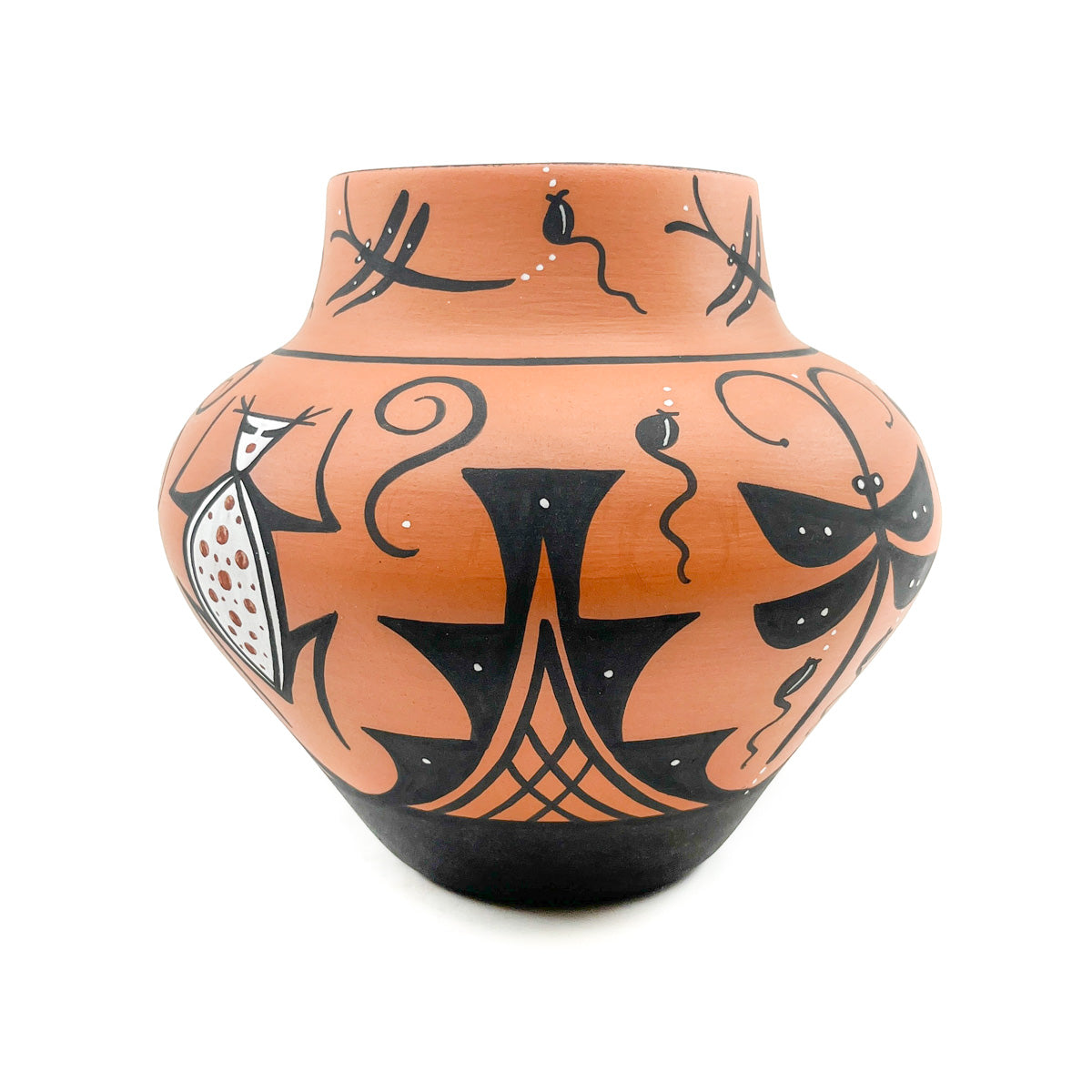 Zuni Pot with Traditional Designs