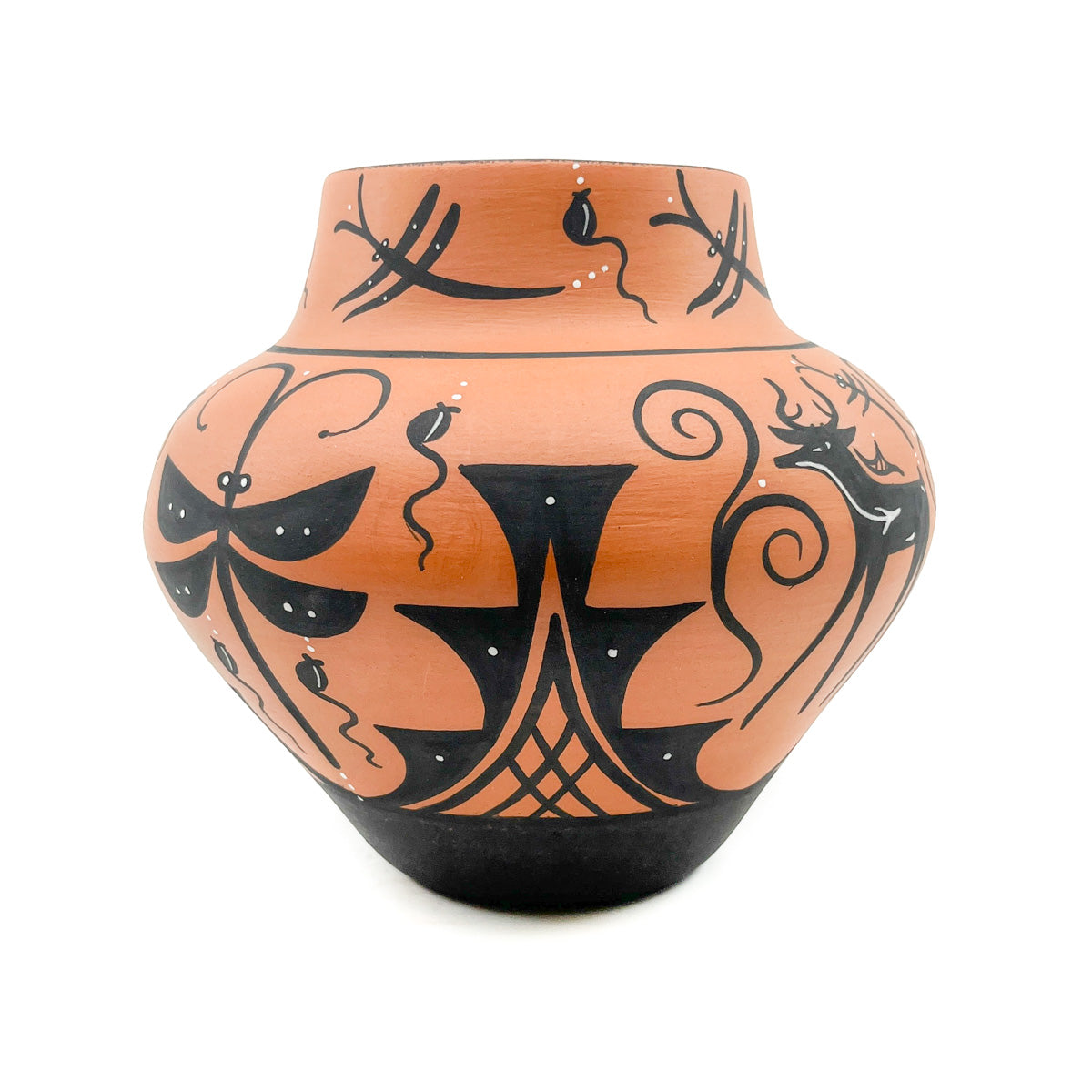 Zuni Pot with Traditional Designs