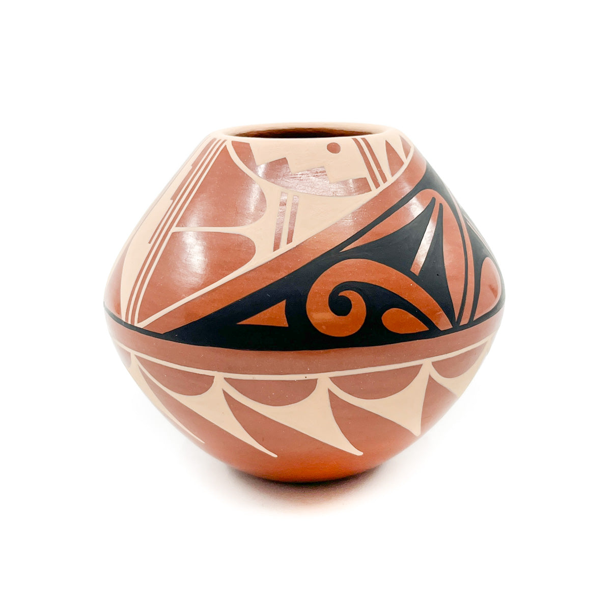 Pottery Seed Pot by C. G. Loretto, Jemez