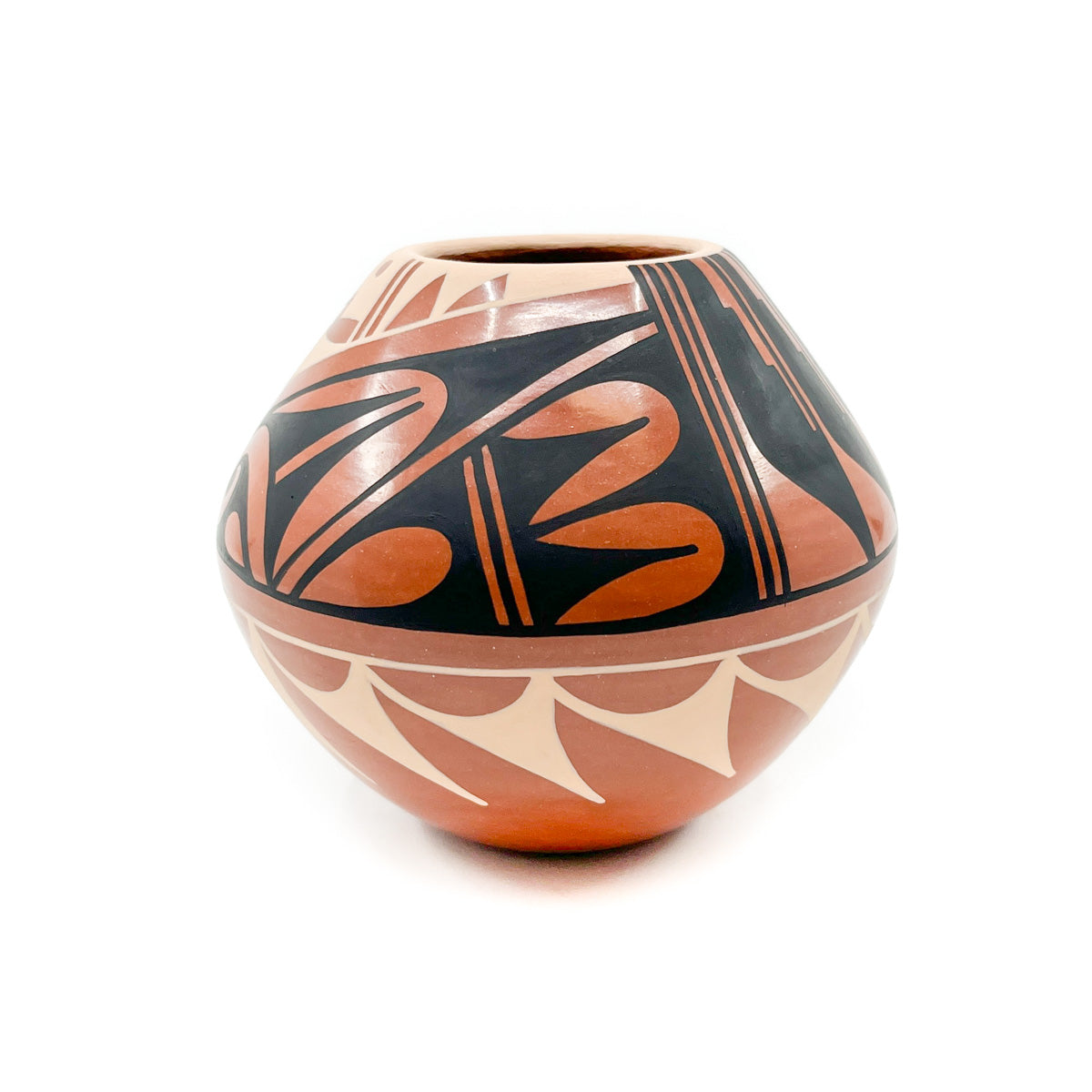Pottery Seed Pot by C. G. Loretto, Jemez