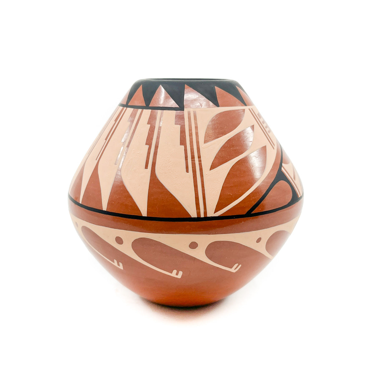 Pottery Jar by C. G. Loretto, Jemez