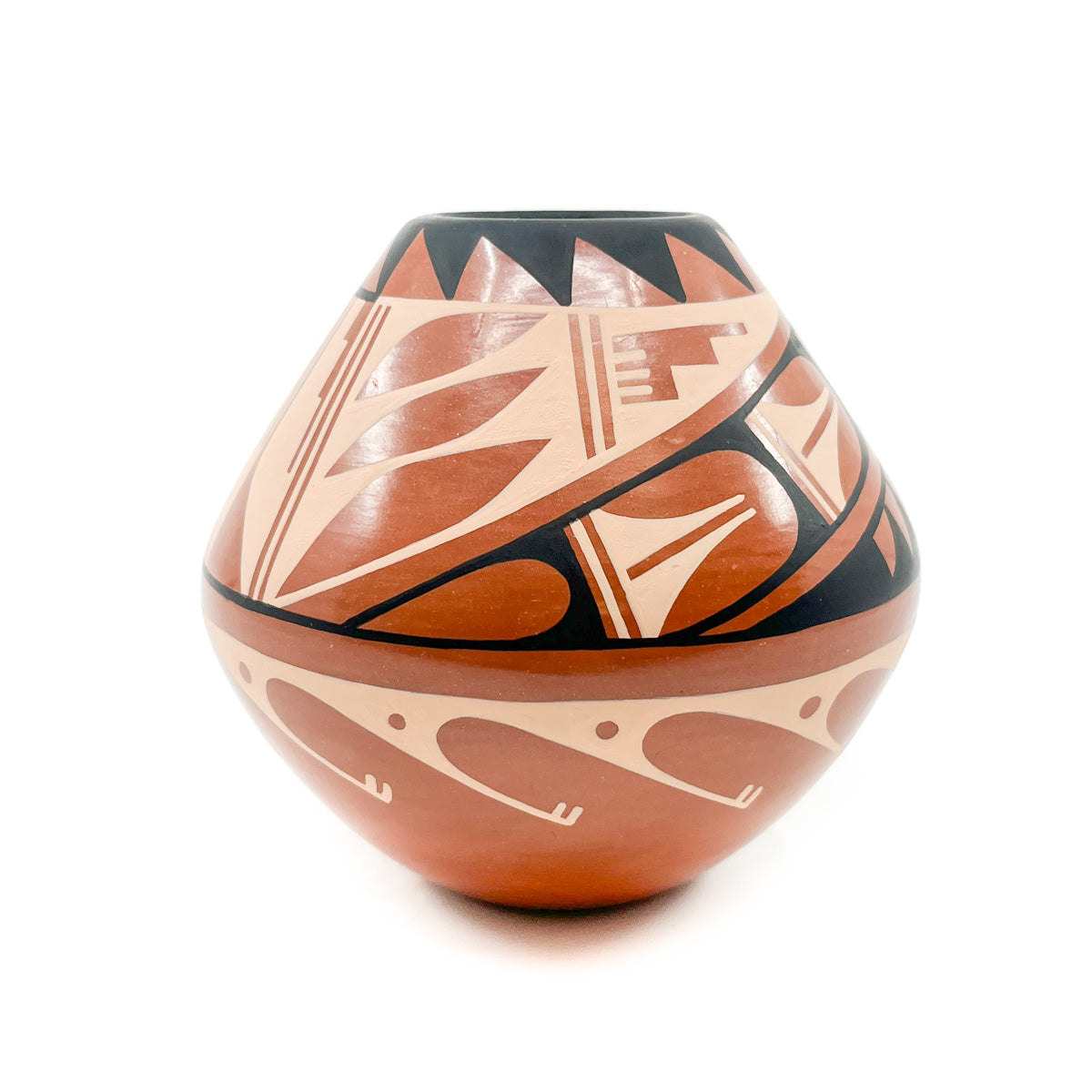 Pottery Jar by C. G. Loretto, Jemez