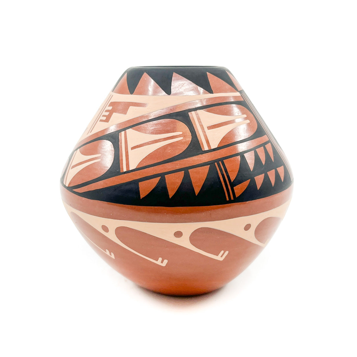 Pottery Jar by C. G. Loretto, Jemez