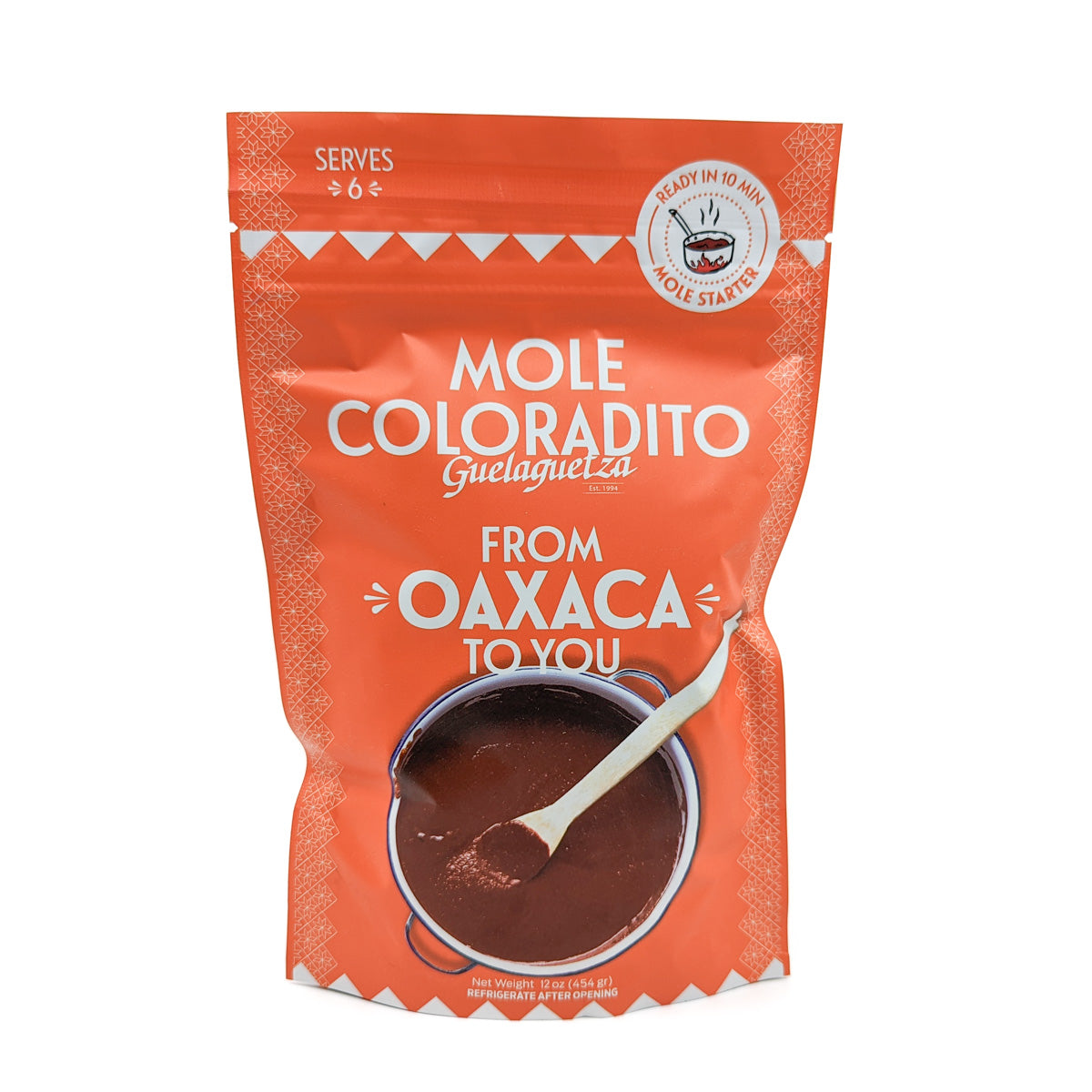 Make mole in under 10 minutes with this delicious Coloradito Mole Starter Kit.  Pour this sweet and savory sauce over roasted chicken or beef; delicious drizzled on tamales, in enchiladas, or over eggs.&nbsp;