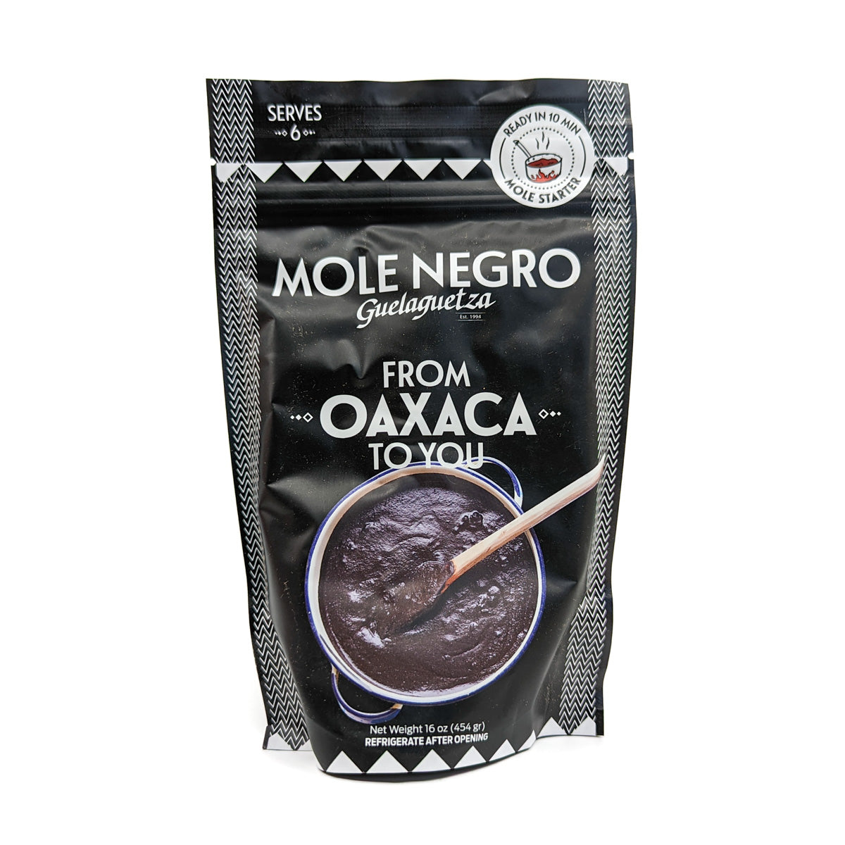 All of the chiles, herbs and beans listed are hand-picked and imported from Oaxaca, Mexico.&nbsp;  This Mole Negro Starter Kit is gluten free and easy to prepare in under 10 minutes. All you need to add is your favorite broth/stock, tomato sauce, a sprinkle of brown sugar (or Oaxacan chocolate) and a dash of salt.