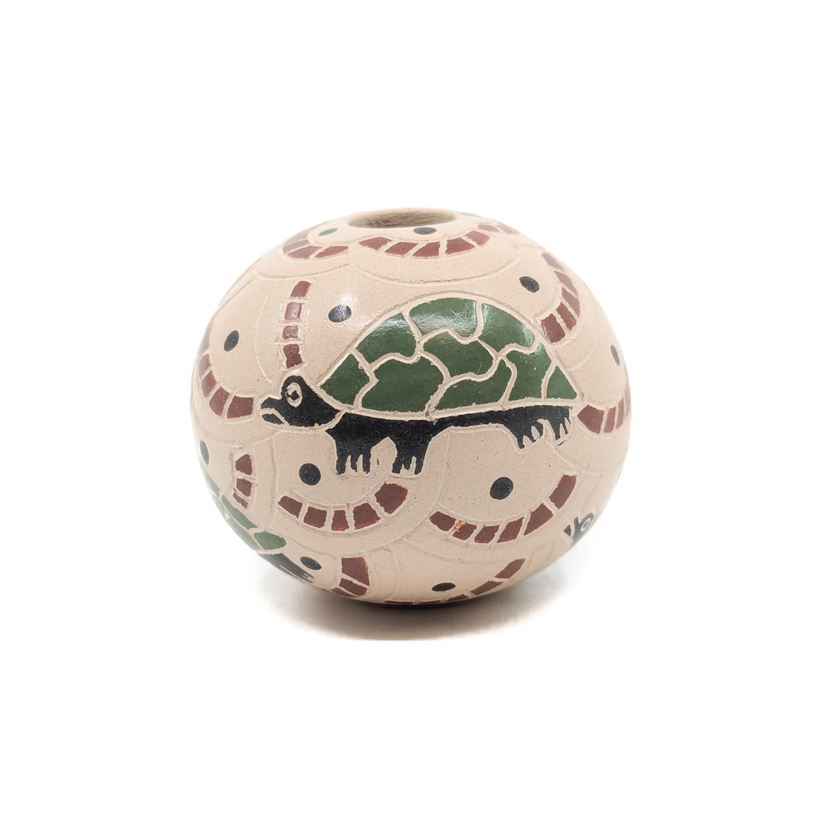 Mini Seed Pot with Desert Tortoise Motif