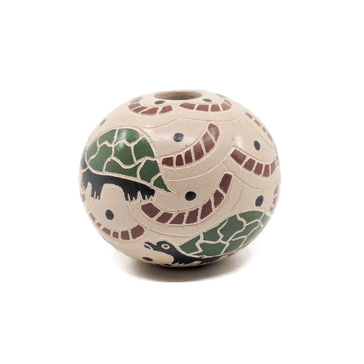 Mini Seed Pot with Desert Tortoise Motif