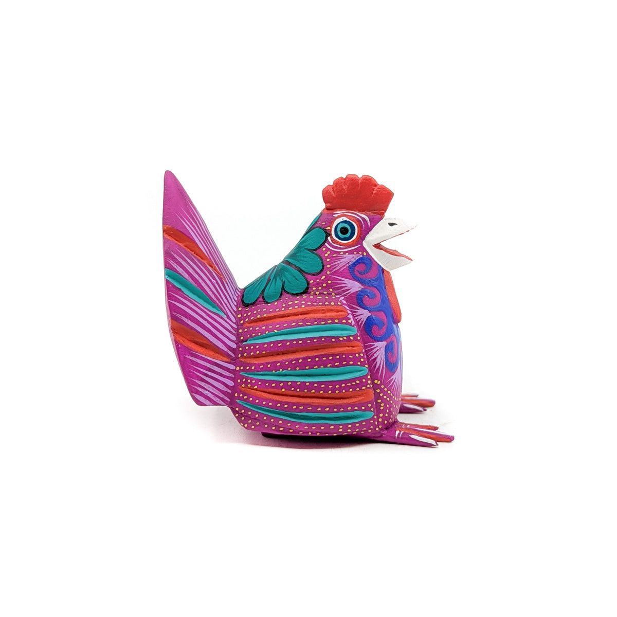 Colorful and Happy Purple Chicken