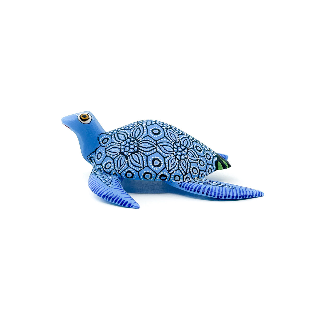 Bright Blue Sea Turtle