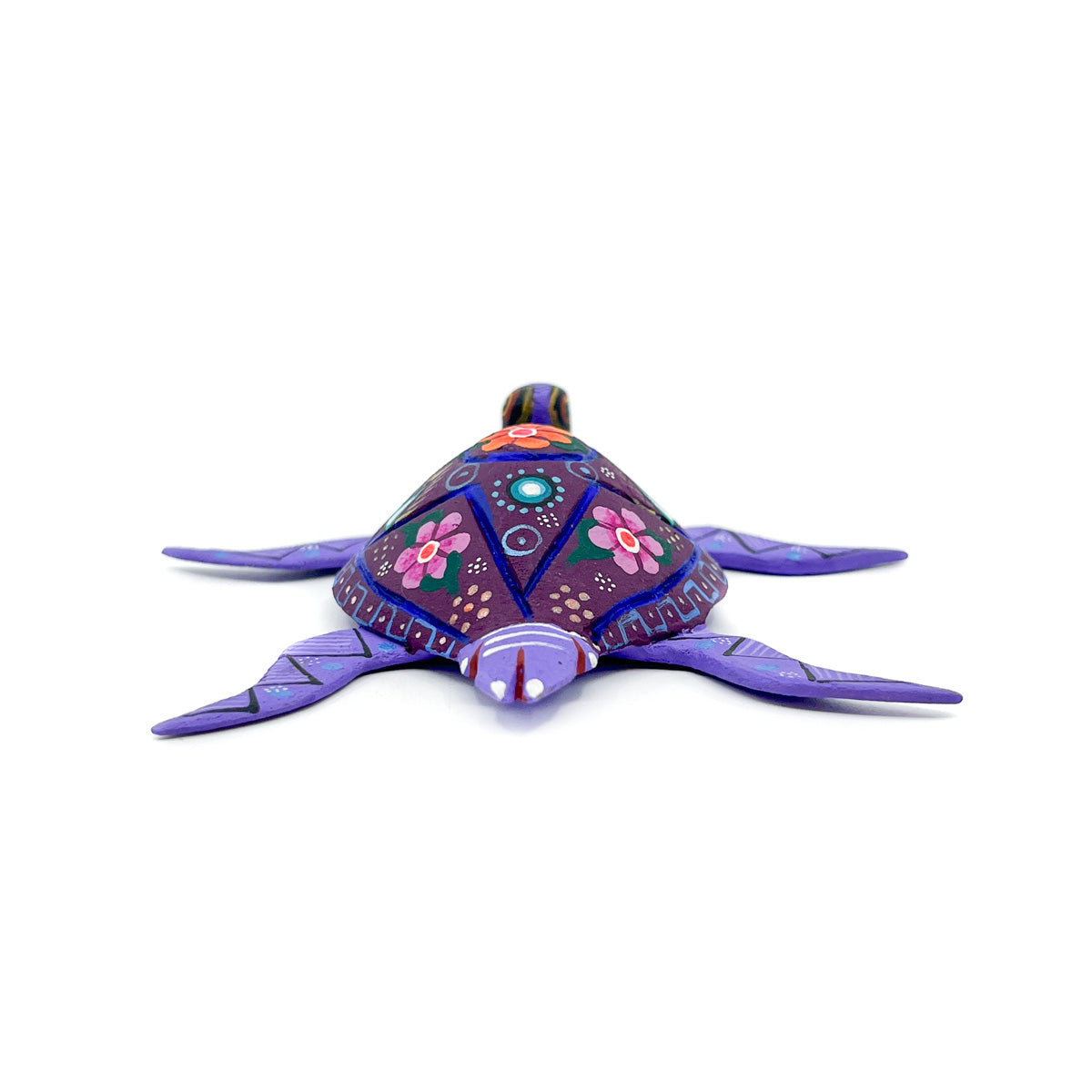 Purple Floral Sea Turtle
