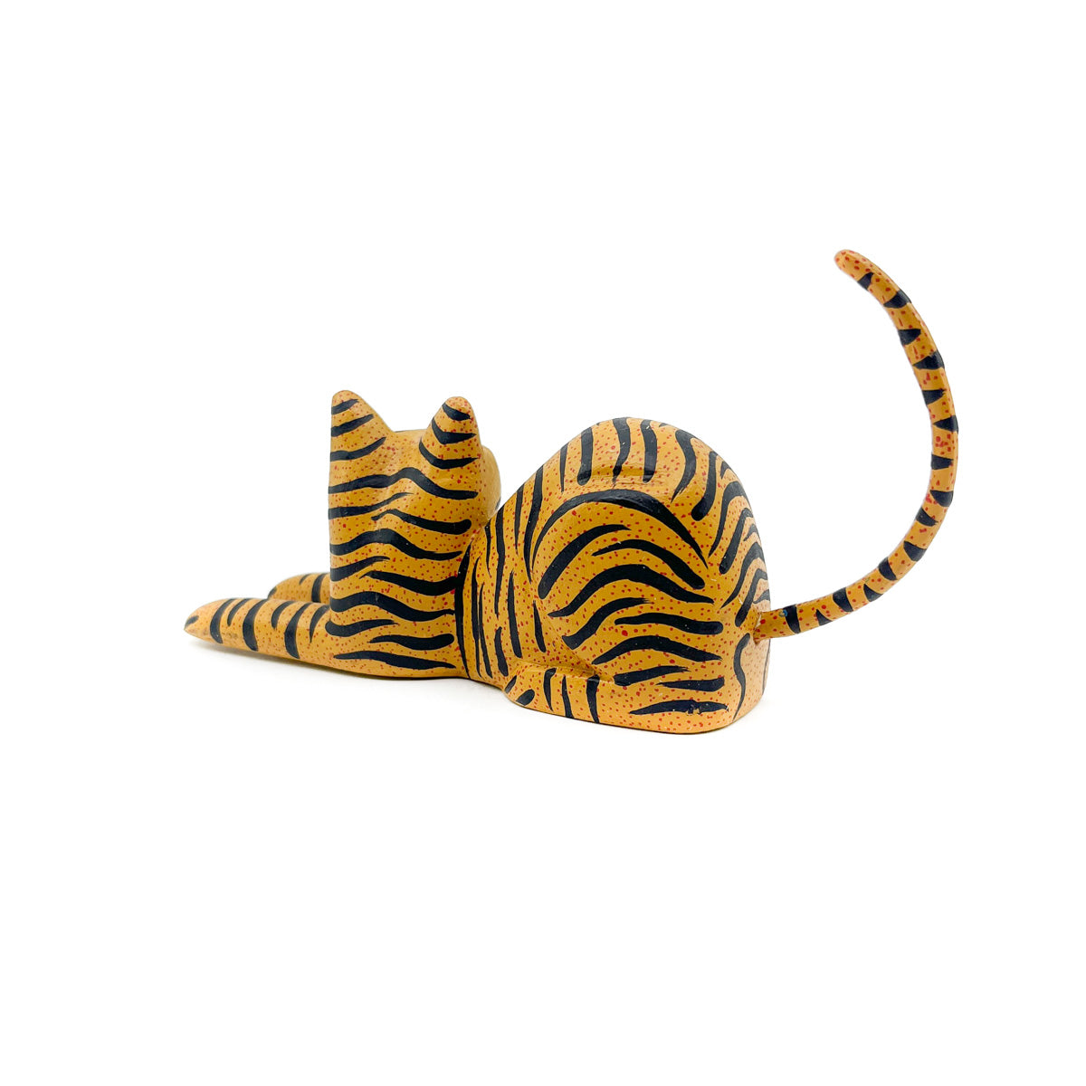 Playful Orange Striped Cat