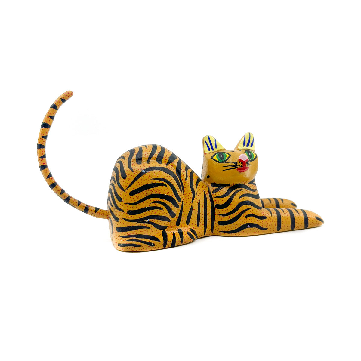 Playful Orange Striped Cat