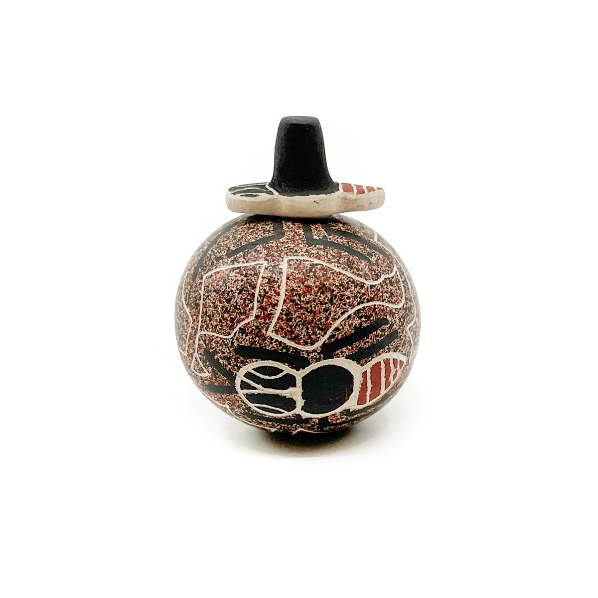 Mini Lidded Bee Pot