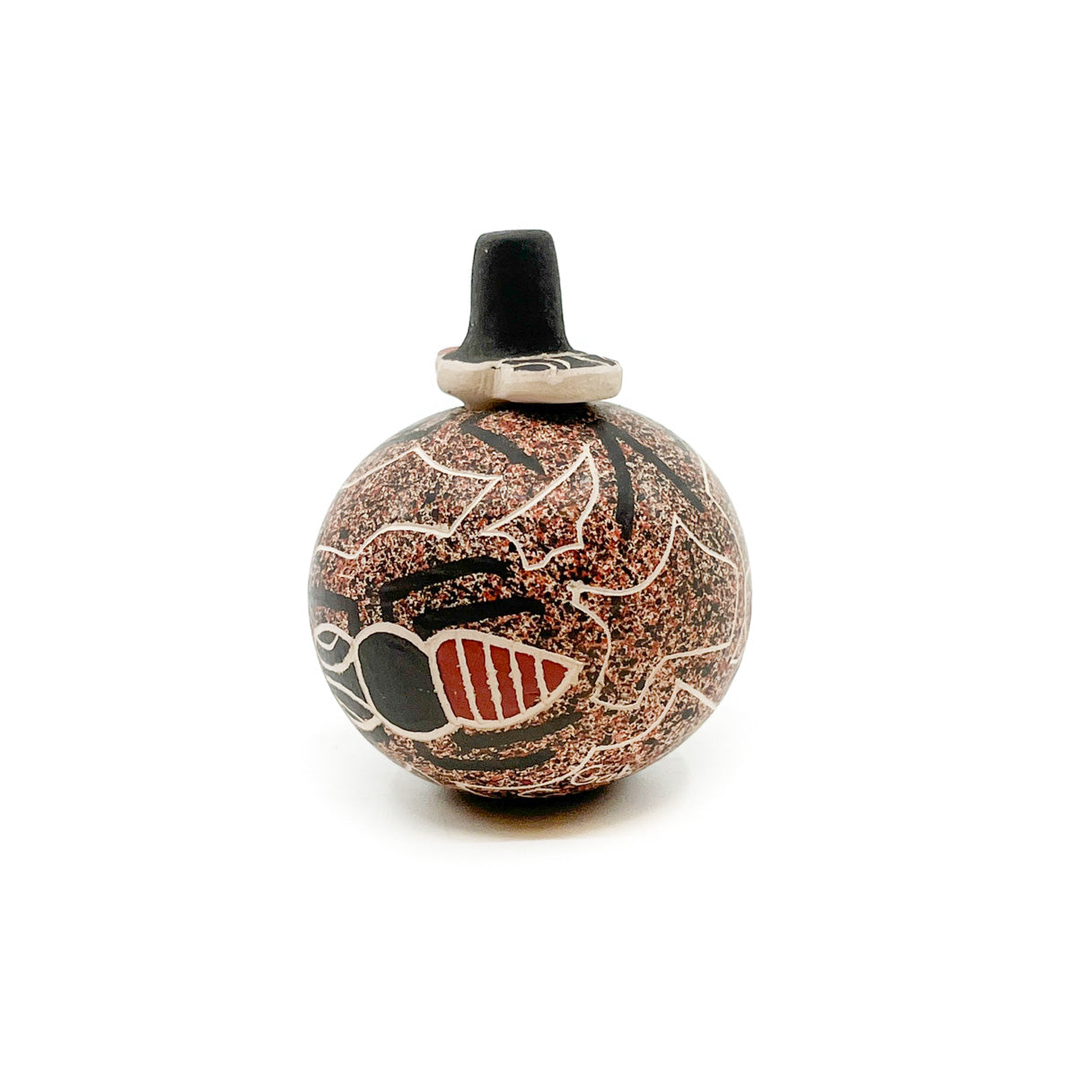 Mini Lidded Bee Pot