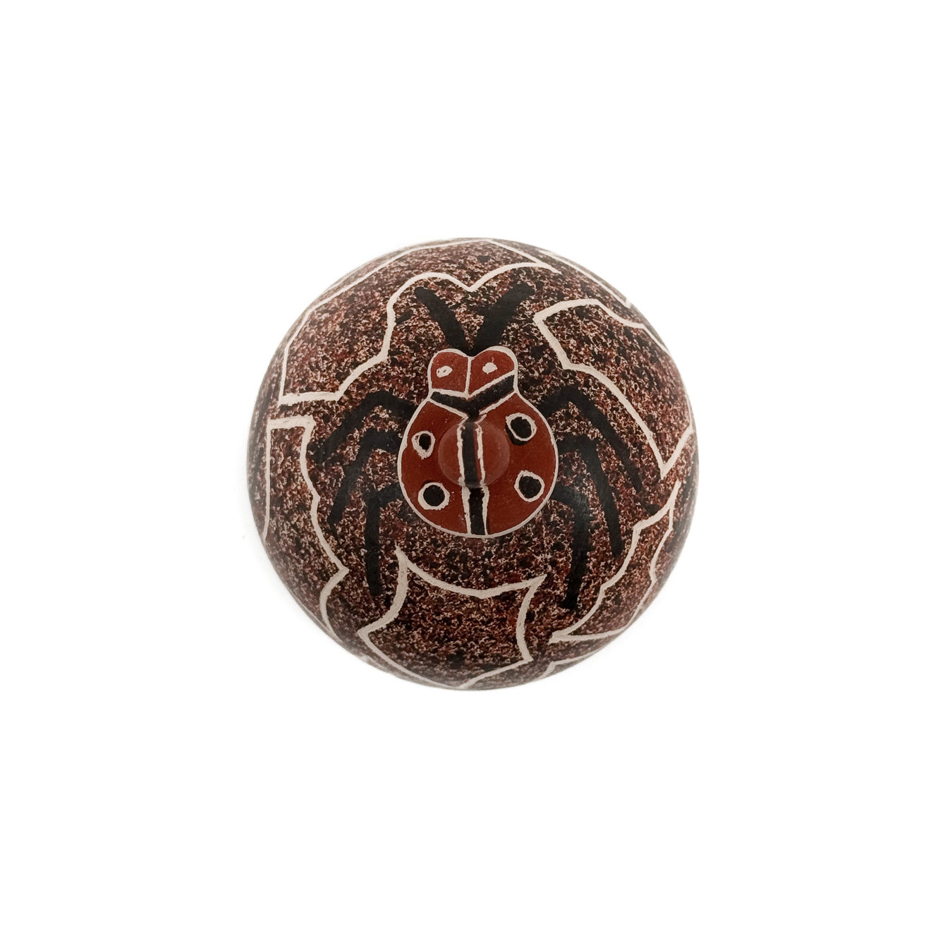 Small Seed Pot with Ladybug Stopper