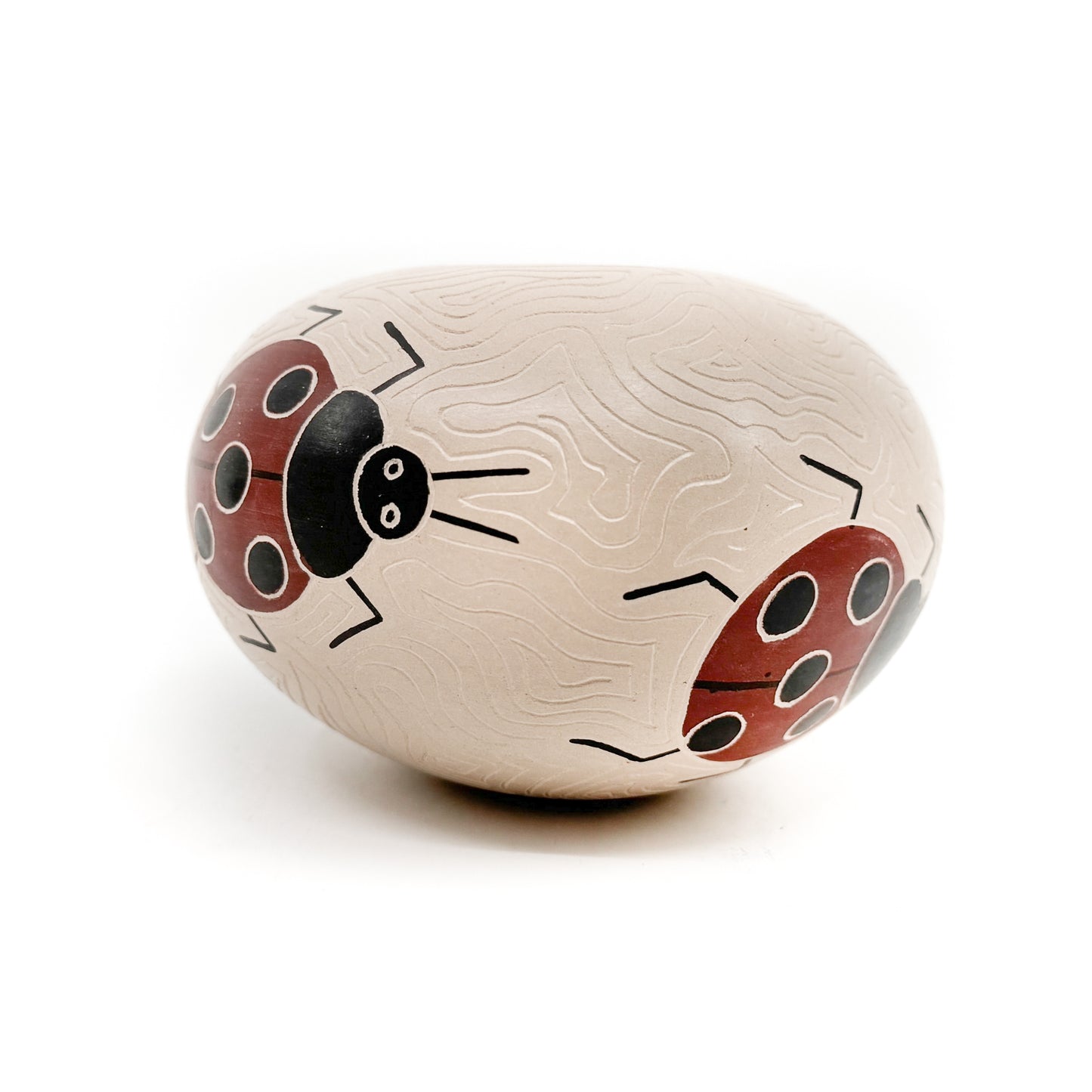 Small Ladybug Seed Pot