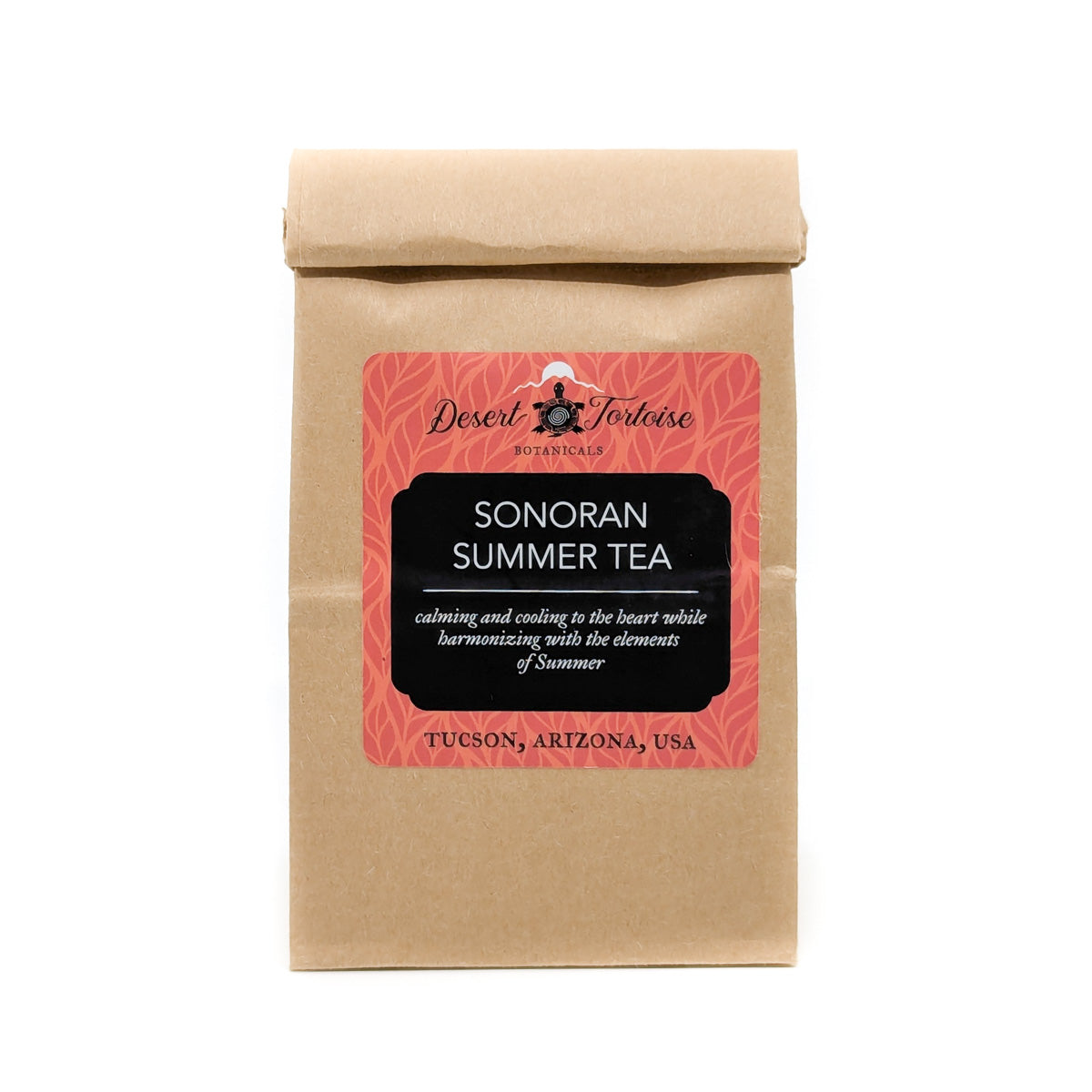 Ocotillo, Spearmint, Desert Lavender, Lemon Balm, Nettle, Plantain, Chamomile, Hawthorne, Desert Willow Flower, Malva, Dandelion leaf, Prickly Pear flower, Rose petal, Catnip, Corn Silk. Infuse 1 Tablespoon of herb in 1 cup of boiling water. Let stand 15 minutes and strain.

Reduces Summer Heat effects and counters dryness

Cooling, moistening, relaxing, digestive, heart tonic, nutritive
&nbsp;Roughly 16 servings per bag
1oz brown bag