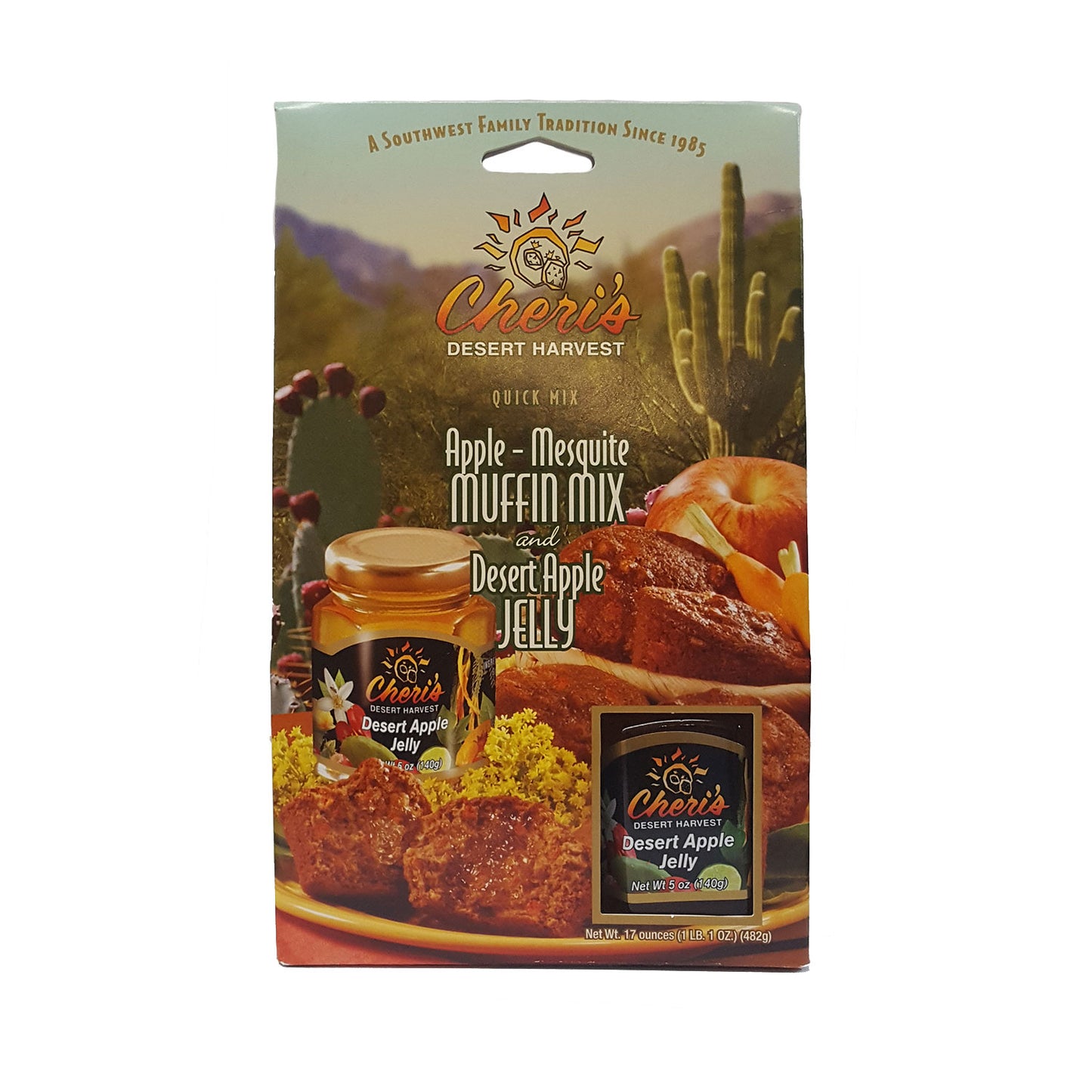 cheris apple mesquite muffin mix