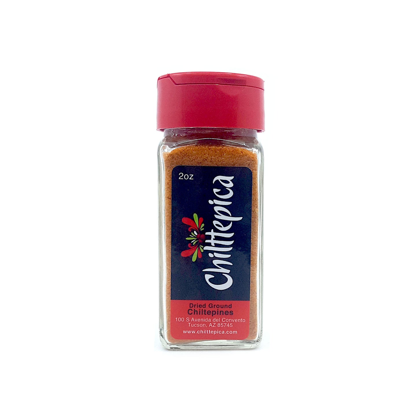 dried ground chiltepin powder