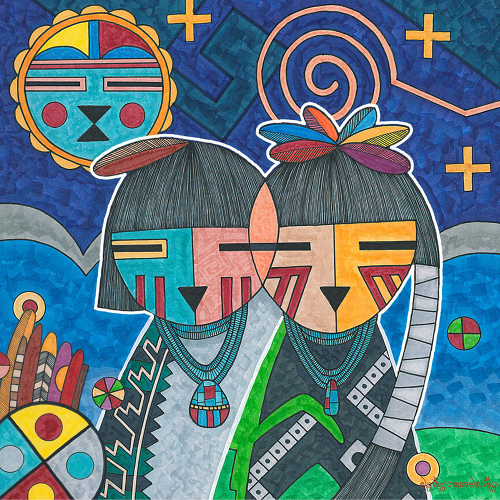 Life of Goodwill, canvas print by Gerald Dawavendewa