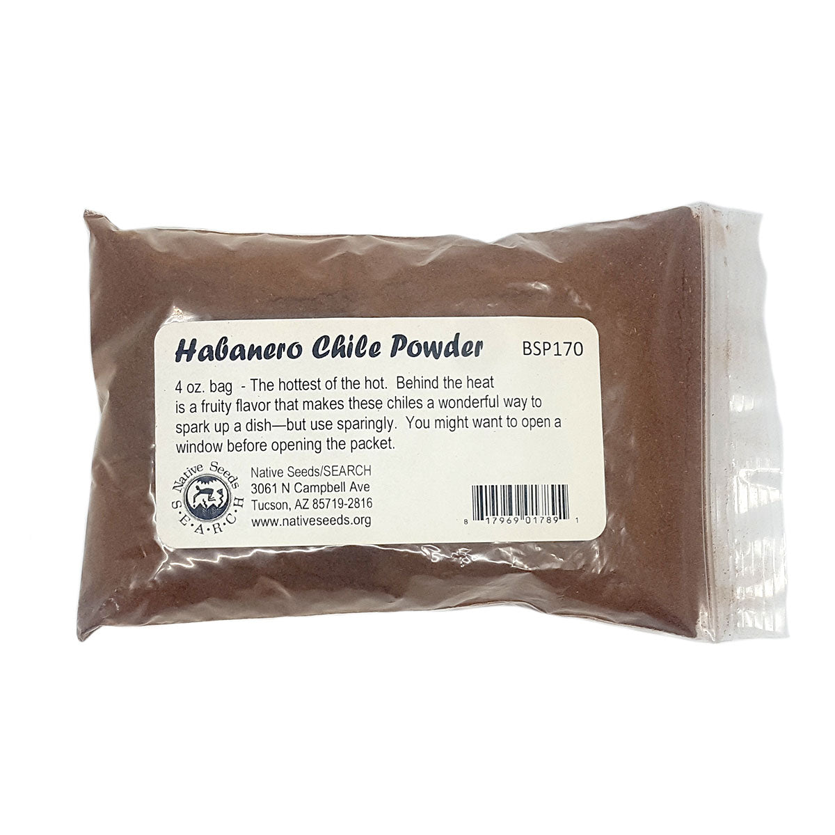 Habanero chile powder. The hottest of the hot! Behind the heat is a fruity flavor that makes these chiles a wonderful way to spark up a dish - but use sparingly.