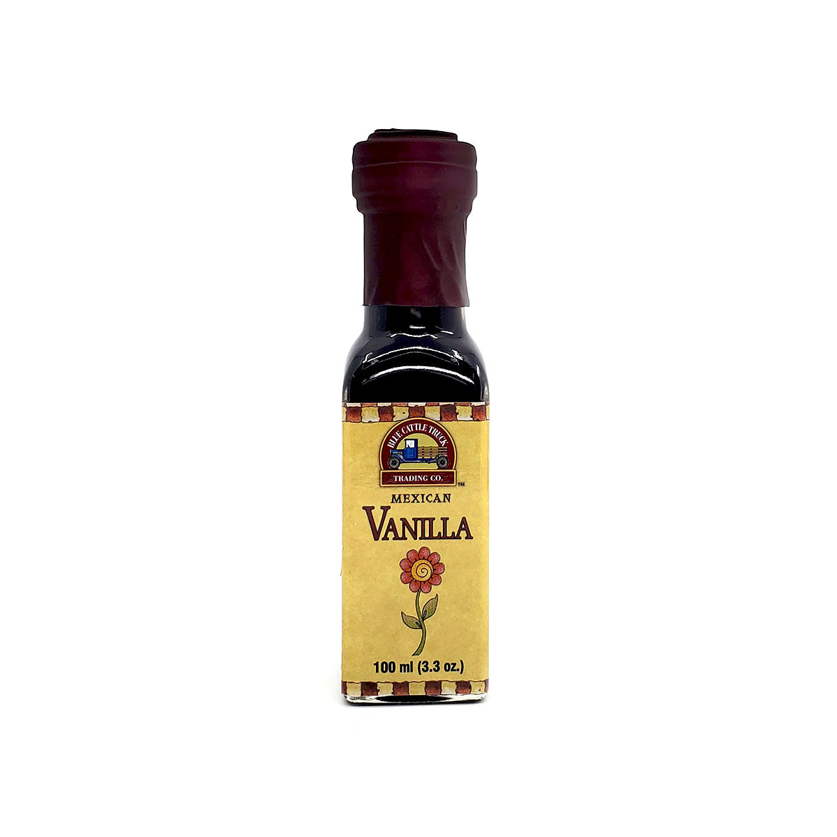 traditional Mexican vanilla. Contents: Vanilla bean extractive in purified water, 10% alcohol, vanillin No additives or preservatives, all natural Gluten Free 3.3 oz. bottle
