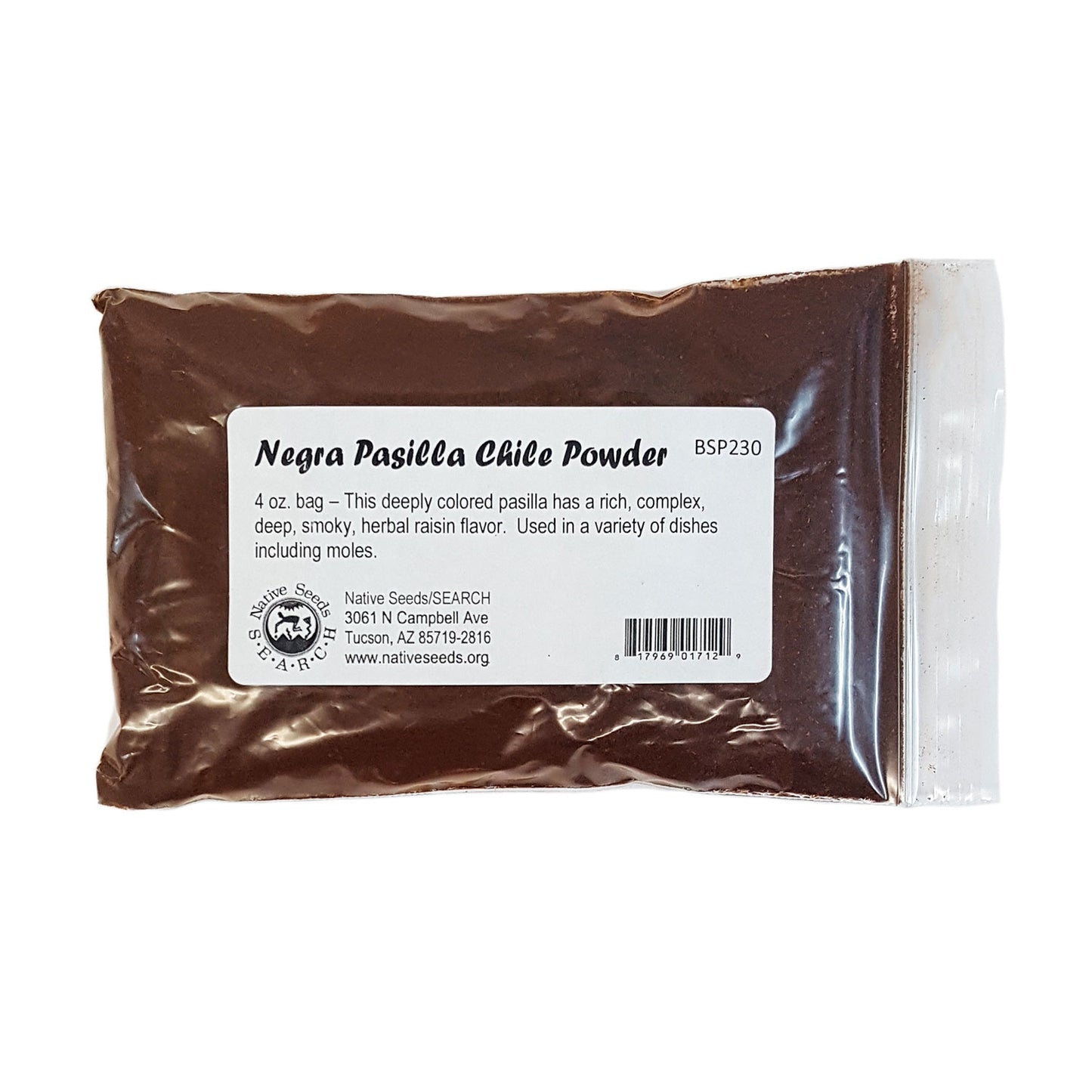 negra pasilla chile powder.Also known as Negra Pasilla Rich, complex, deep, smoky, herbal raisin flavor Used in a variety of dishes including moles