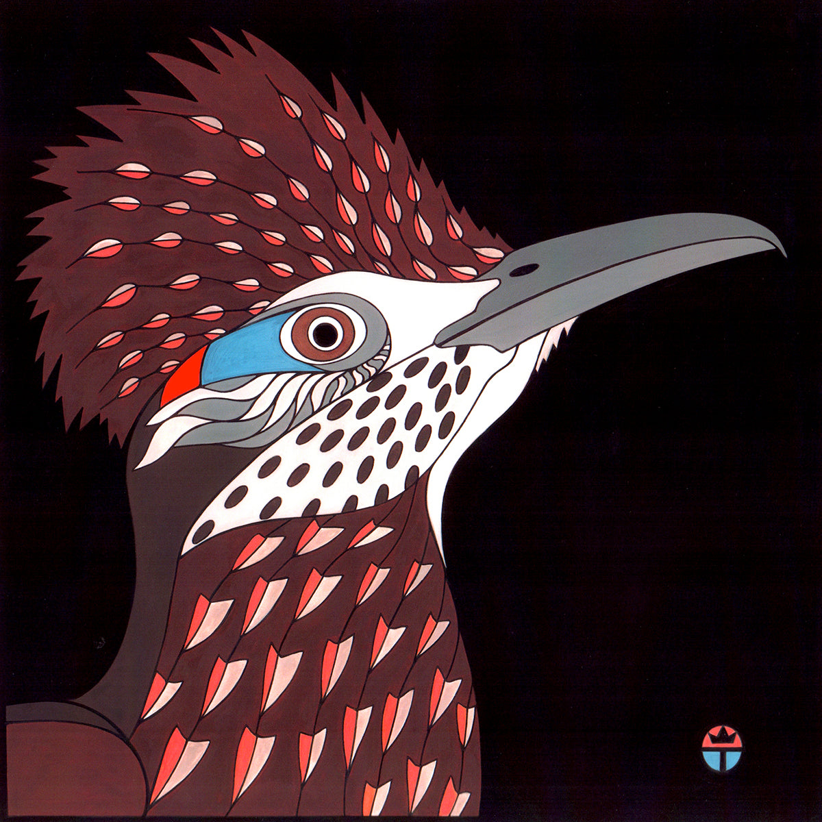 Wil Taylor: "Roadrunner" (Framed Print 12"x12")
