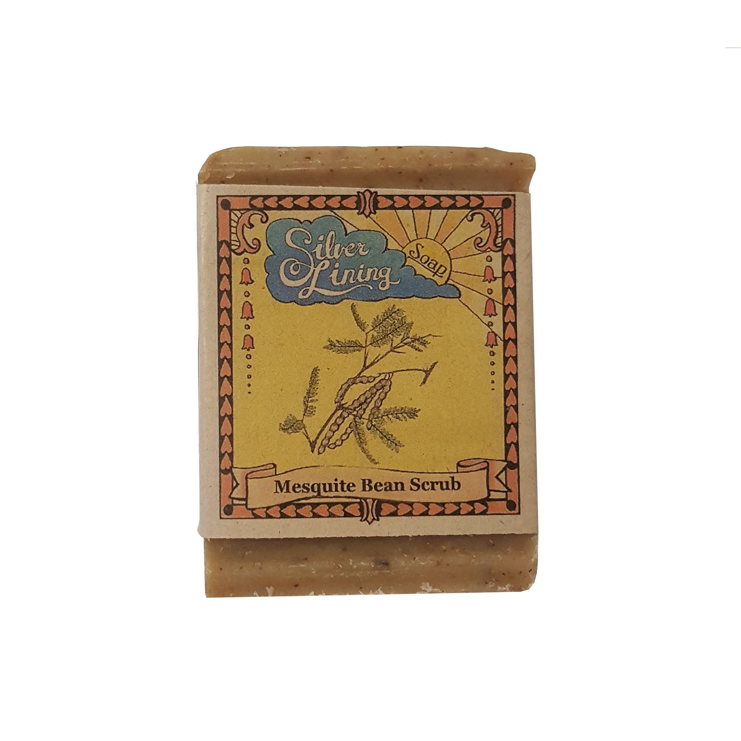 handmade, cruelty free, exfoliating soap made with organics. mesquite, cedar, cinnamon