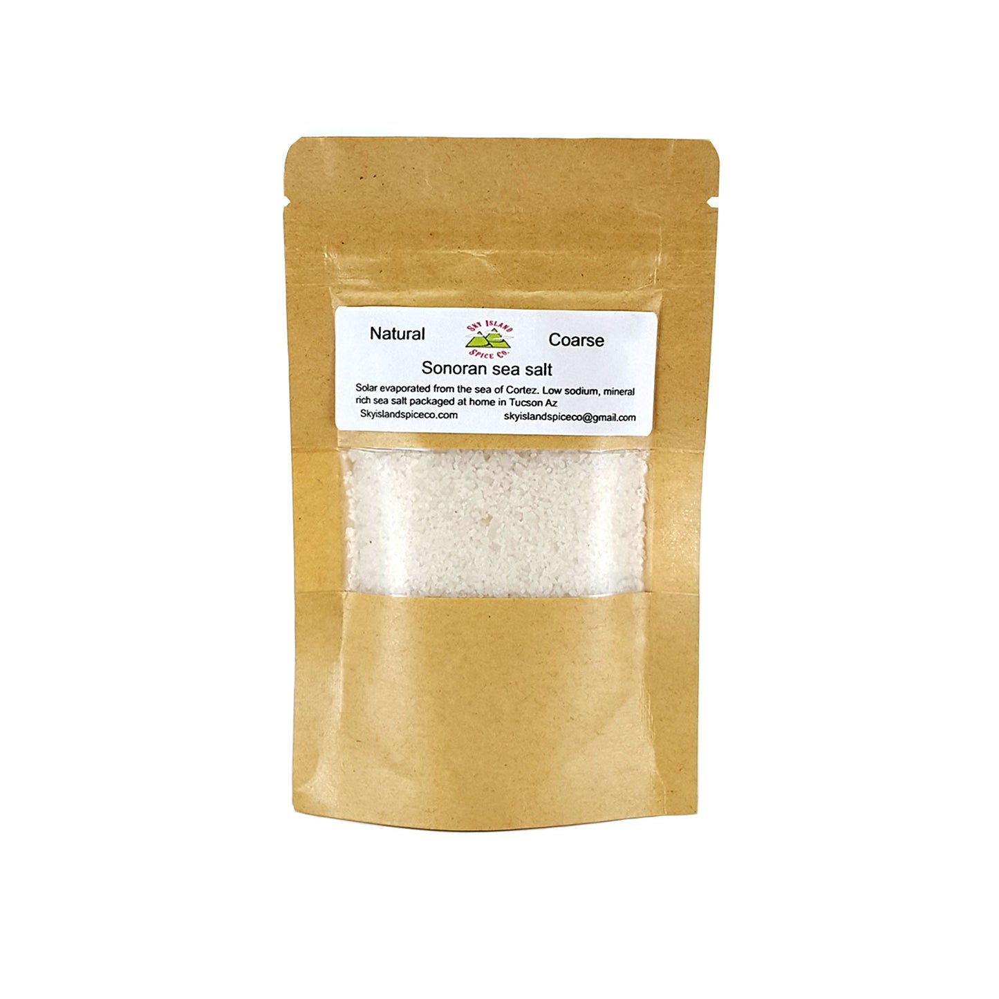 sonoran sea salt natural unflavored coarse ground